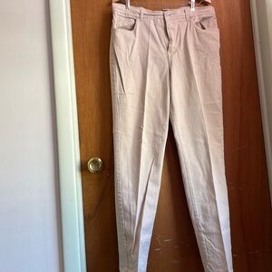 Gloria Vanderbilt Jeans beige size 12